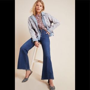 COPY - COPY - Anthropologie Denim-trimmed Reversible patchwork